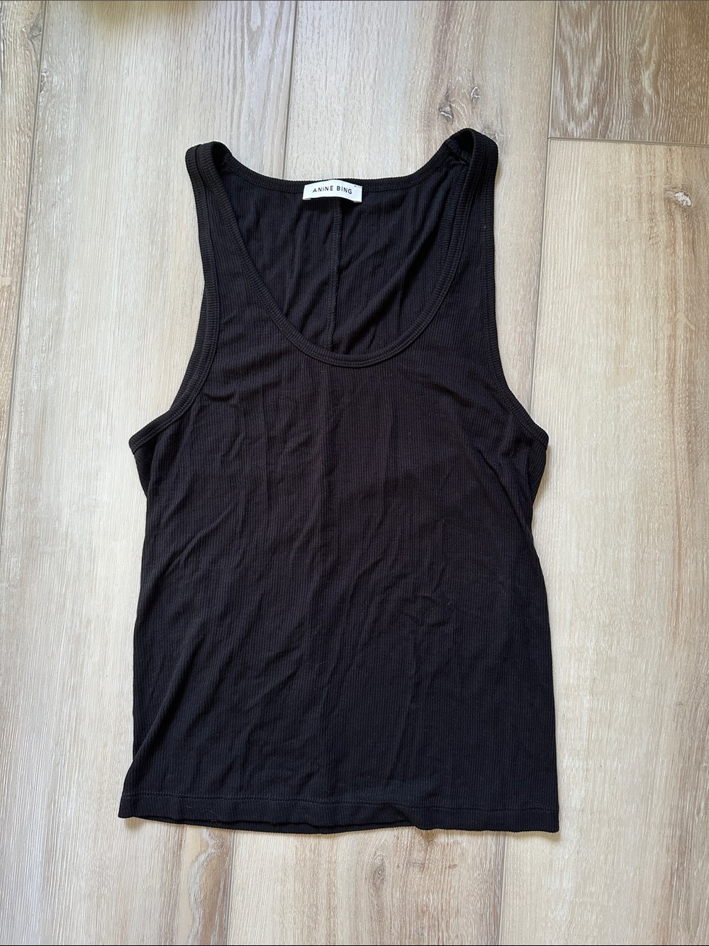 Anine Bing Rib Knit tank top